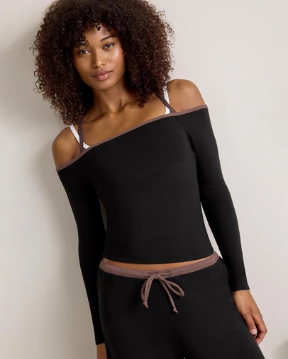 TALA - 365 Sculpting Lounge Contrast Top