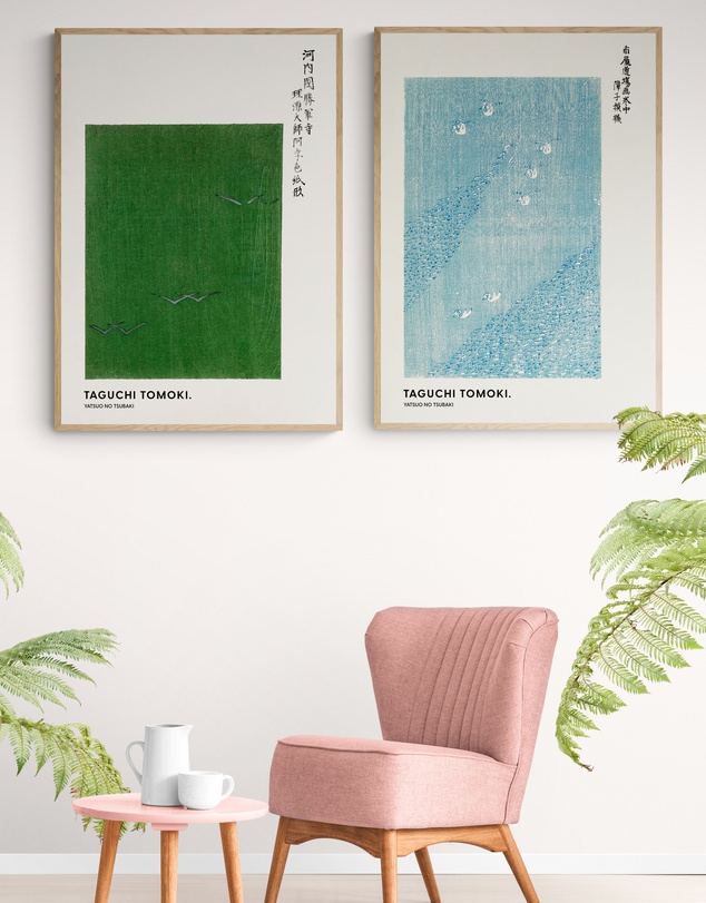 Inka Arthouse - 2x Japanese Taguchi Tomoki Art Prints