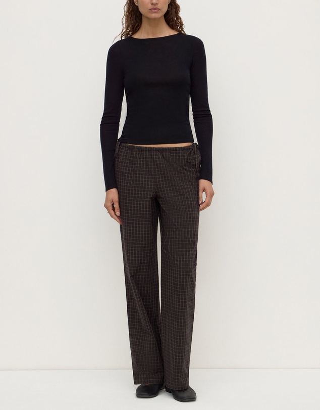 Assembly Label - Eddie Check Pants