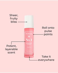 MCoBeauty - Roll-On Fragrance Hair & Body 10mL - No.1 (Black Plum & Vanilla)