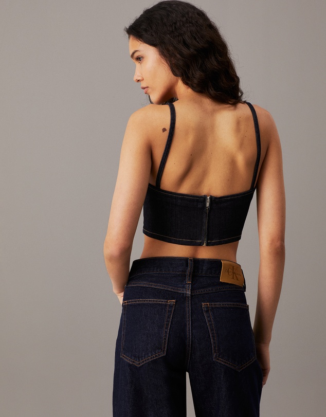 Calvin Klein Jeans - Denim Bralette Top