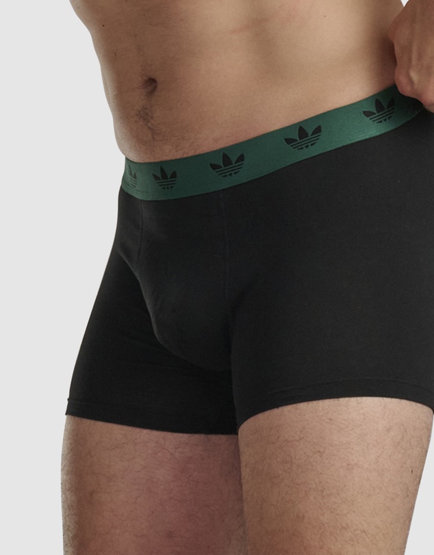 adidas Originals - 3 Pack Comfort Flex Cotton Trunk Underwear