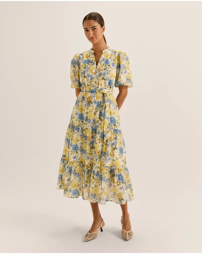 Review - Elba Floral Midi Dress