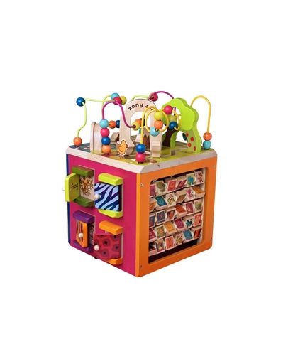 B. Toys - B. Zany Zoo Activity Cube
