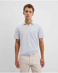 Country Road - Australian Cotton Textured Stripe Trophy Polo