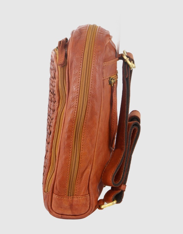 Pierre Cardin - Woven Leather Backpack