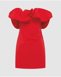 Shona Joy - Campbell Strapless Bubble Mini Dress