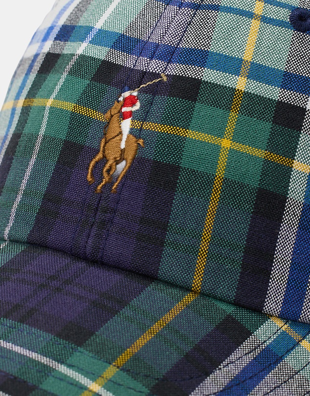 Polo Ralph Lauren - Plaid Oxford Ball Cap