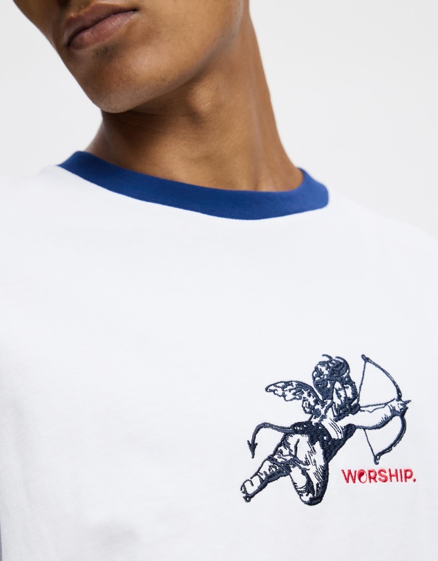 Worship - Cherub Oversized Ringer Tee