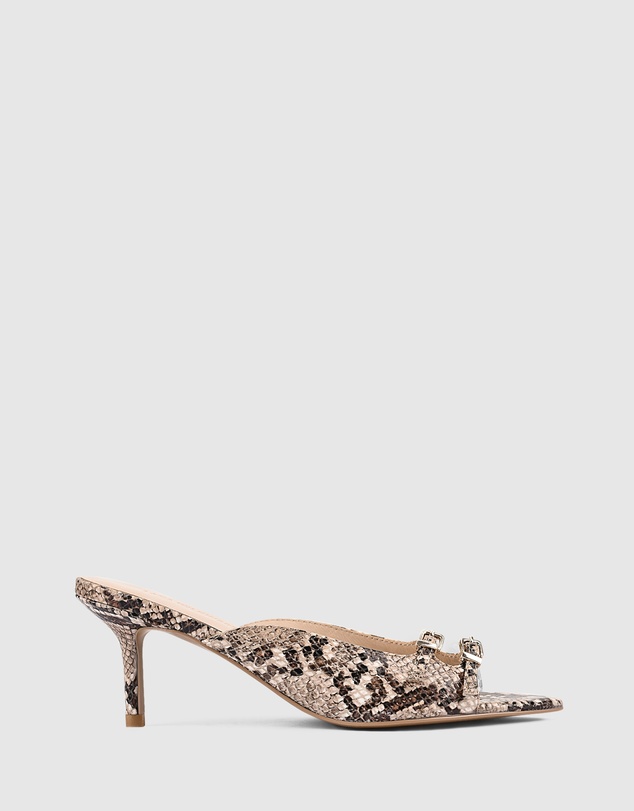 LANA WILKINSON - Shannon Peep-Toe Mule