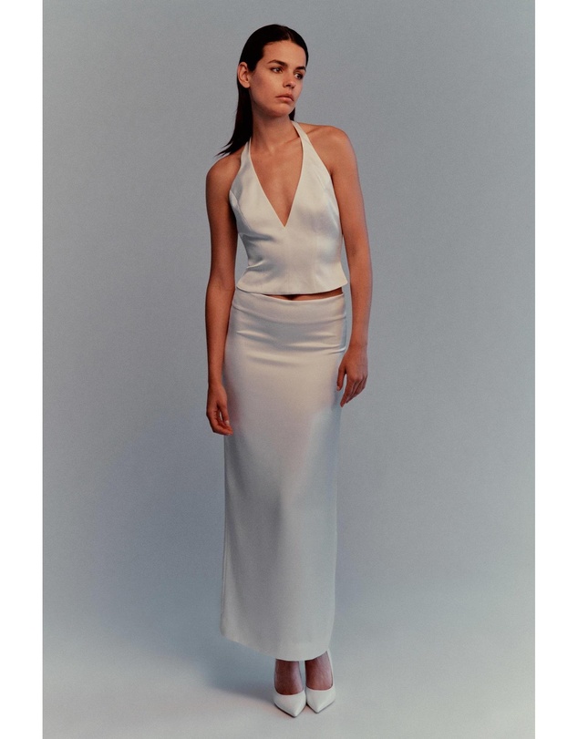 Bardot - Ornella Mid Rise Maxi Skirt