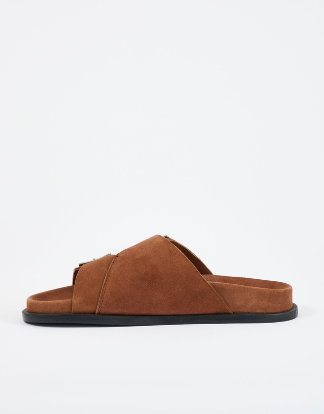 Sol Sana - Sato Footbed Cocoa Suede