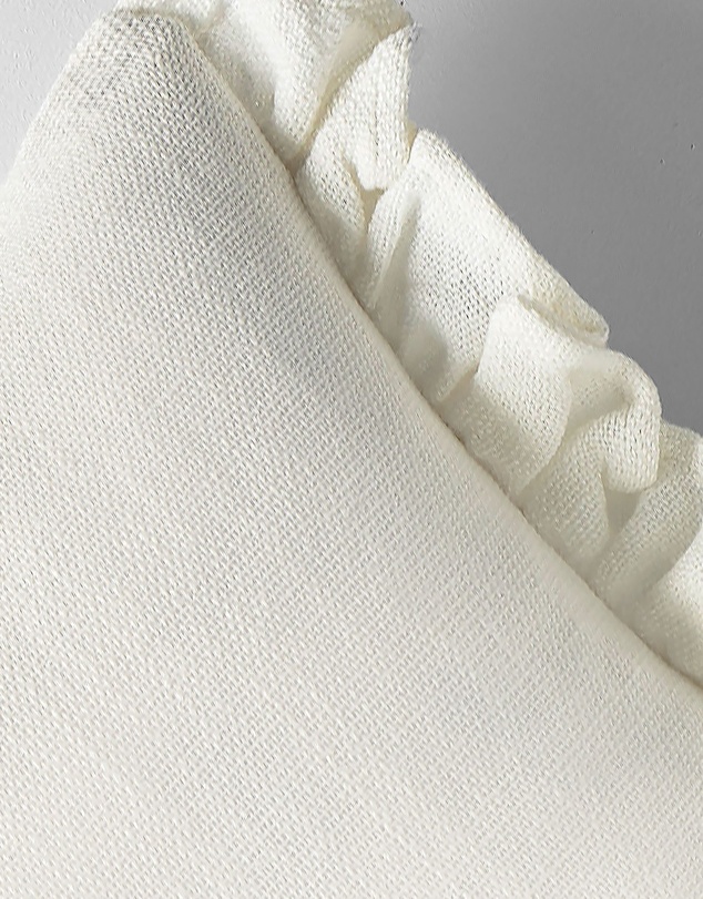 Aura Home - Ruffle Linen Cushion