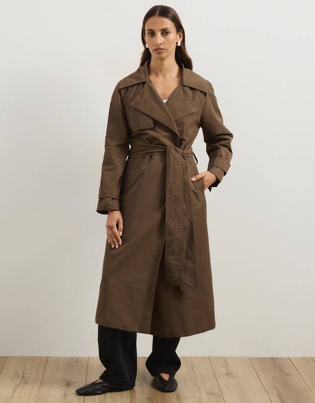 Atmos&Here - Cora Lightweight Trench Coat