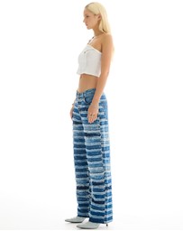 THE TALES - The Tales Reworked Panelled Denim Jeans