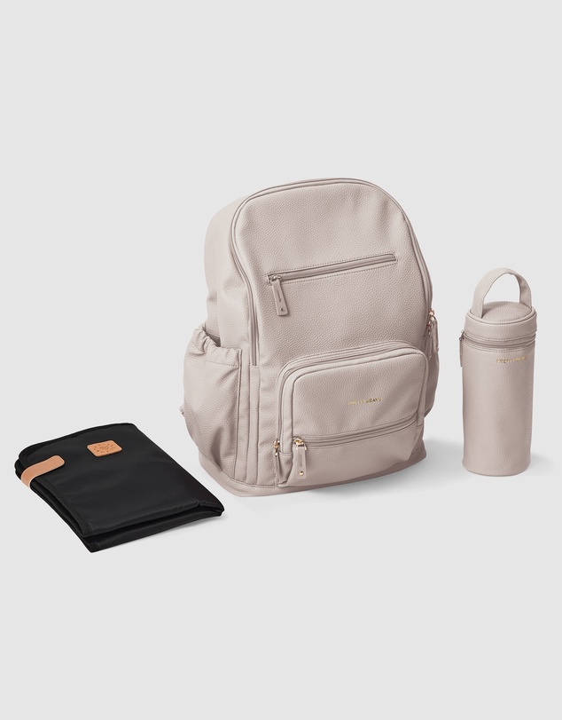 Pretty Brave - CHLOE BACKPACK Stone Pebbled