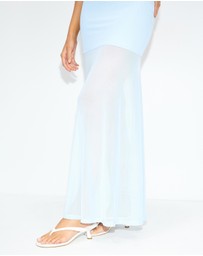 Dazie - Into You Mesh Maxi Dress