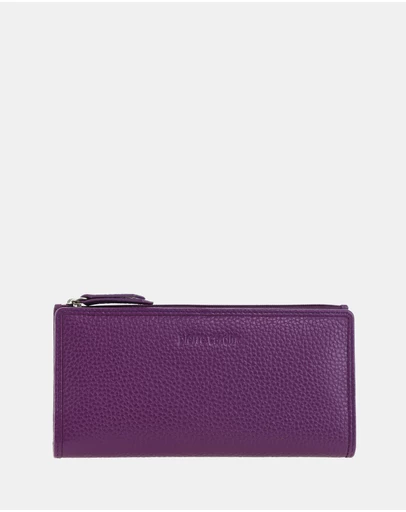 Pierre Cardin - Pierre Cardin Genuine Ladies Leather Bi-Fold Wallet