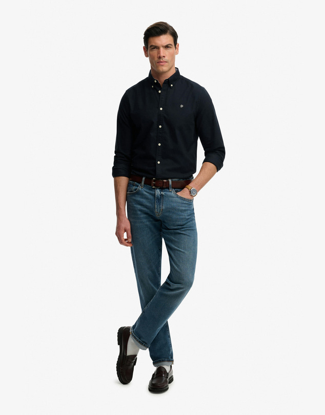 Superdry - Preppy Oxford Long Sleeve Shirt