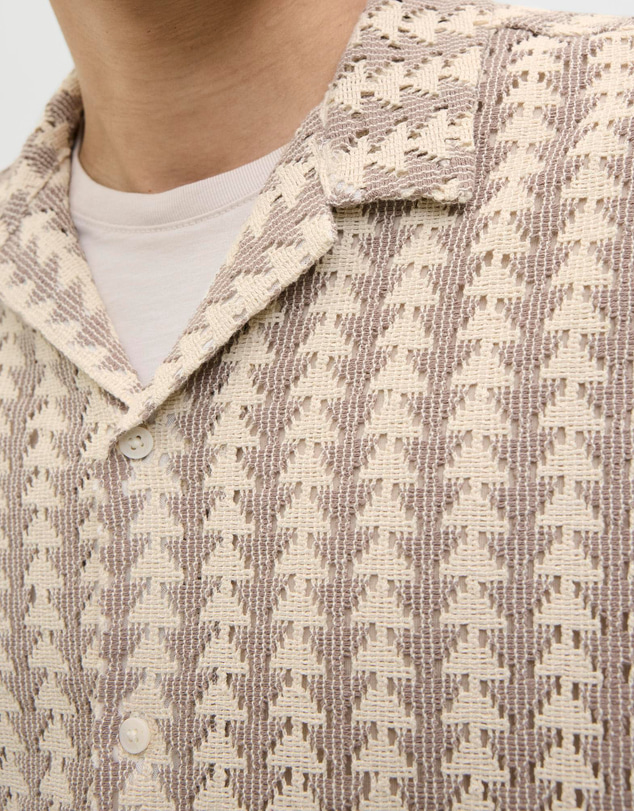 Jack & Jones - JorSummer Luke Texture Resort Shirt SS