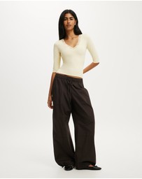 Cotton On - Eva Lace 3/4 Top