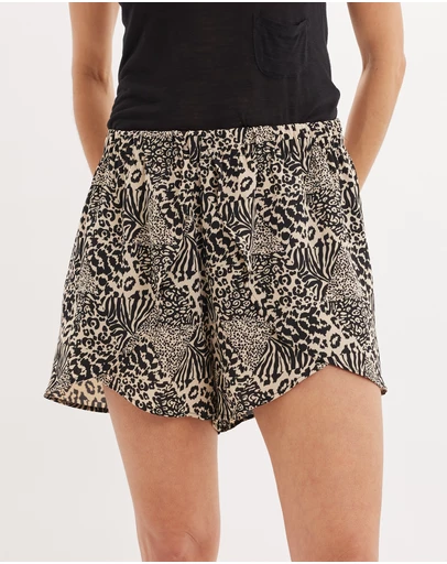 Amelius - Leona Animal Print Short