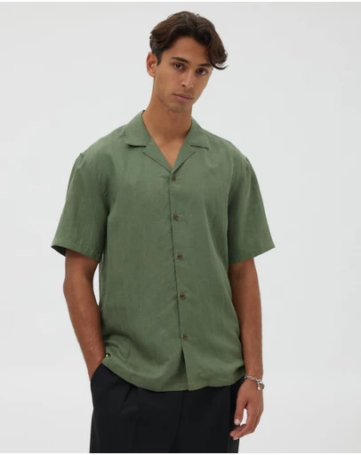 AERE - Laze Camp Collar Shirt