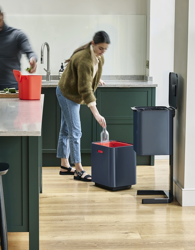 Joseph Joseph - Totem Max 60L Waste Separation & Recycling Unit (Graphite)