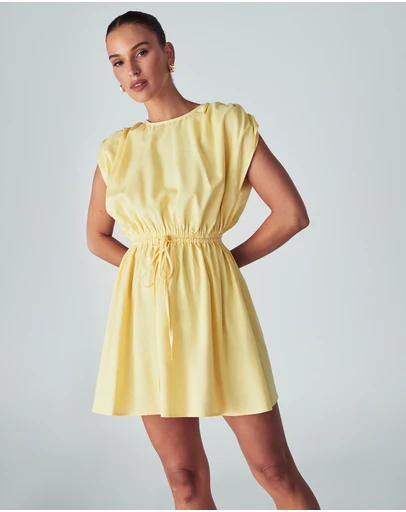 Willa - Char Tucked Dress