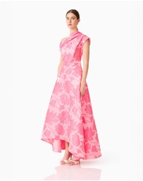 Elliatt - Dionne Asymmetrical Maxi Gown