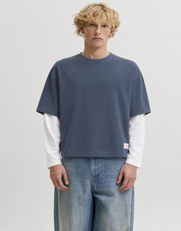 Jack & Jones - Jcoecho Double Layered Crew Neck Sweat