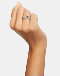 Swarovski - Dextera ring, White, Gold-tone plated