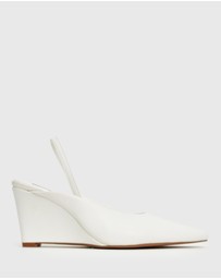 Betts - Venus High Heel Slingback Wedges