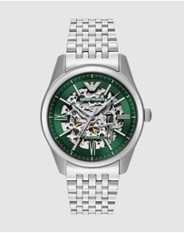 Emporio Armani - Silver Tone Analogue Watch