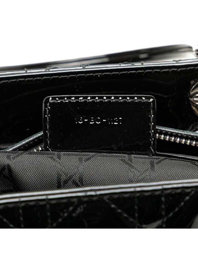 Pre-Loved by Azura Reborn - Pre-Loved dior Lady Dior Medium Patent Tote