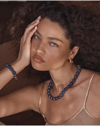 Amber Sceats - Sorrento Necklace in Blue