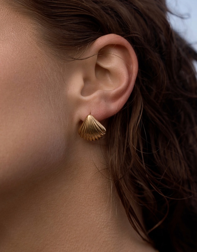 Native Sol - Tanah Shell Earrings