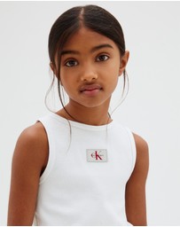 Calvin Klein Jeans - Girls Ribbed Tank Top