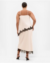 City Chic - Orielle Lace Trim Cami