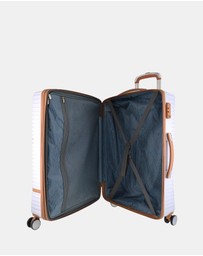 Pierre Cardin - Pierre Cardin 80cm Large Hard Shell Suitcase