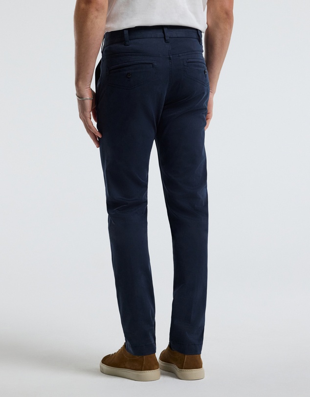 Calibre - Slim Cotton Lyocell Chino Pants Navy