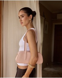 VESTIRSI - Vera Pale Pink Baguette Bag