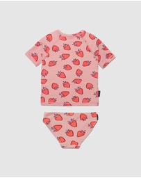 Crywolf - SHORT SLEEVE RASH SET Strawberry Splash