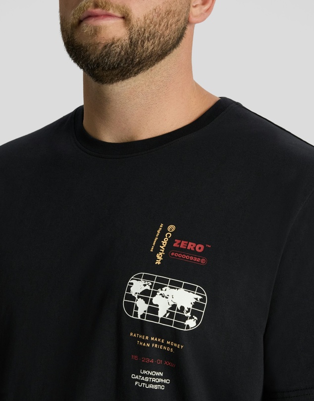 Johnny Bigg - Chest Print Crew Neck Tee