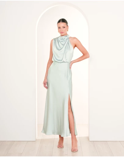 Pilgrim - Como High Neck Midi Dress