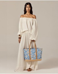 Helen Kaminski - Shani Raffia Braid Tote