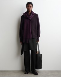 COS - Fringed Wool Scarf
