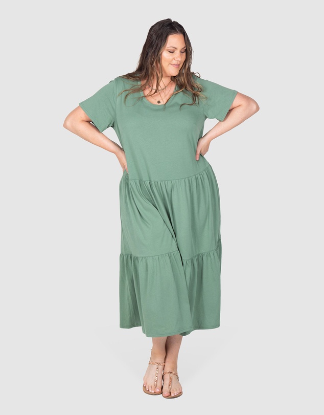 Love Your Wardrobe - Lana Knit Tiered Dress