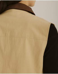 Atmos&Here - Juniper Contrast Collar Shirt