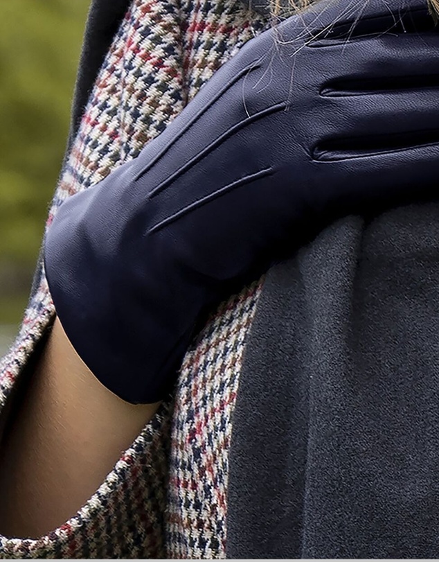 DENTS - Cashmere Lined Touchscreen Leather Gloves